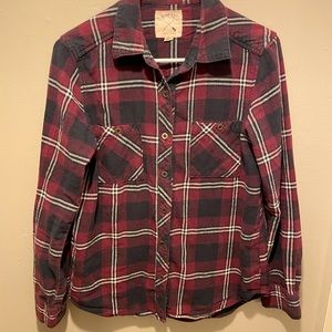 L.A. Hearts red flannel